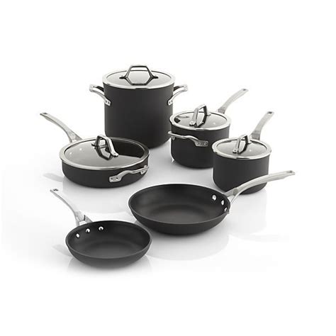 Calphalon Nonstick 10 Piece Cookware Set 的图像结果