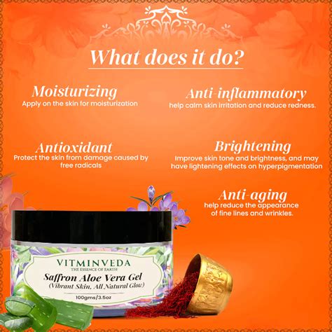 VITMINVEDA-Pure-Natural-Aloe-Vera-Gel-with-Saffron-100gm