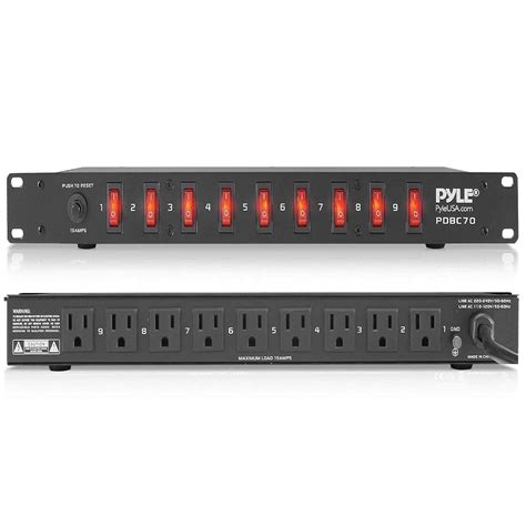Amazon.in: Buy Pyle PDBC70 15 Amp Power Supply 1800VA Rack Mountable ...