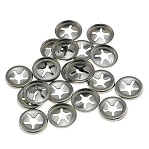 E-outstanding 20-Pack 304 Stainless Steel Bearing Clamp Washer Internal ...