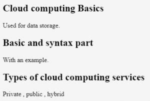 Image result for Article HTML Tag