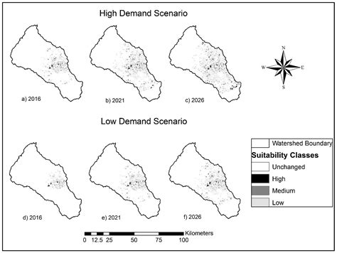 Projecting Land Use Changes by Integrating Site Suitability Analysis ...