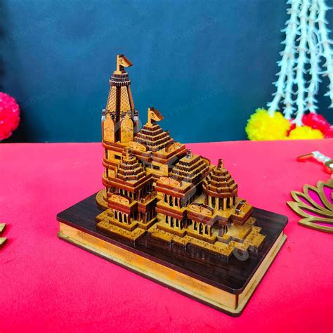 Prabhuras Shree RAM JANMABHOOMI Wooden Temple, AYODHYA 3D Wood Temple ...