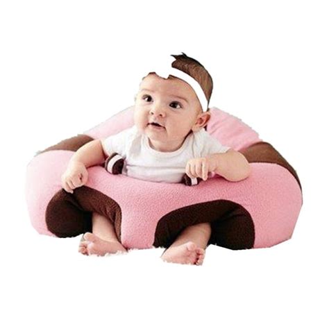 Buy Baby Support Seat Sofa Plush Soft Animal Shaped Baby Learning to ...