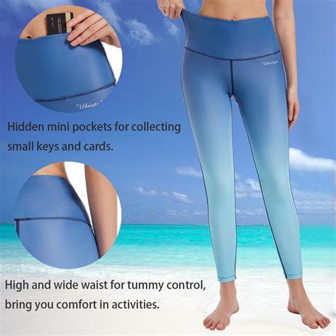 Snapklik.com : Ubestyle UPF 50+ High Waist Womens Swim Pants Swim ...