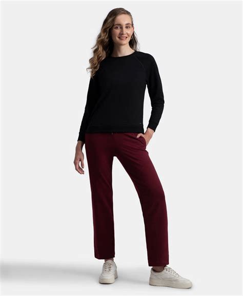 Buy Super Combed Cotton Elastane Stretch French Terry Straight Fit ...