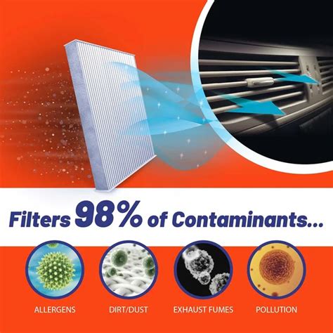 Mitsubishi Outlander Cabin Filter Activated Carbon Cabin Air Filter For ...