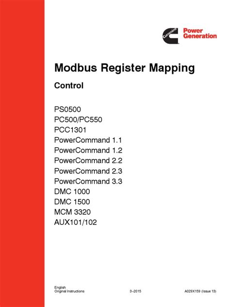 Image result for Modbus Address/Map