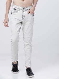 HIGHLANDER Tapered Fit Men Grey Jeans - Buy HIGHLANDER Tapered Fit Men ...