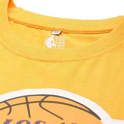 NBA - Nba: Los Angeles Lakers Classic Crest T-Shirt-Yellow - NBA