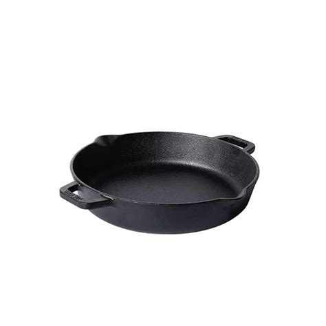 Buy Meyer Pre-Seasoned Cast Iron Skillet with 2 Side Handles 22cm ...