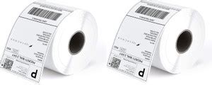 COTTOSHINE 3x5 label roll with 400 labels With Strong Adhesive Paper ...