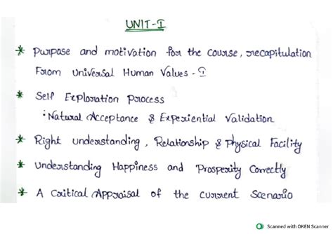 UHV Important Questions: Exploring Human Values and Self-Understanding ...