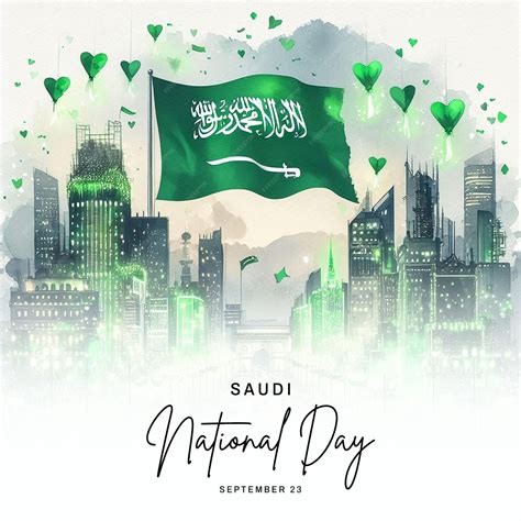 Saudi Arabia National Day social media post banner poster template ...
