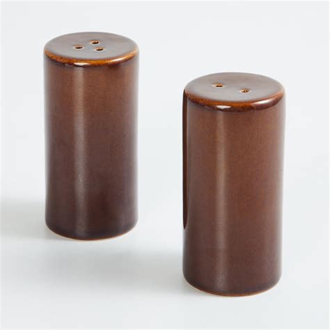 Buy Mirage Set of 2 Stoneware Salt and Pepper Shakers - 50gm from Home ...