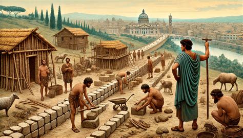 The Legendary Foundation of Rome: Romulus and the Birth of a City ~ HistoriaRomana