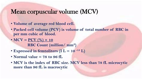 RBC Indices- MCV, MCH, MCHC II Blood Physiology | PDF