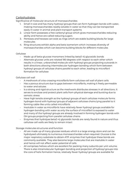 H2 Biology Notes | Biology H2 - GCE A Level | Thinkswap