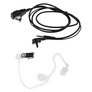 PopEye 3.5mm Audio Coil Acoustic Tube Music Headset Noise Reduction ...