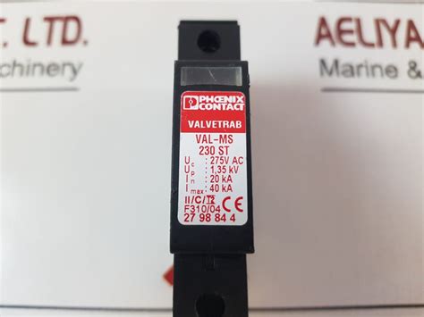 Phoenix Contact Val-ms 230 St Surge Protector 27 98 84 4 – Aeliya ...