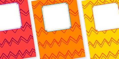 Editable Binder Covers