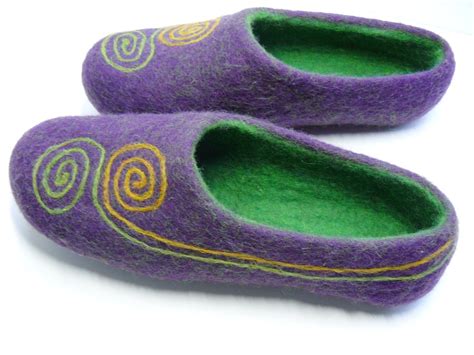 Felted Wool Slippers Pattern 的图像结果