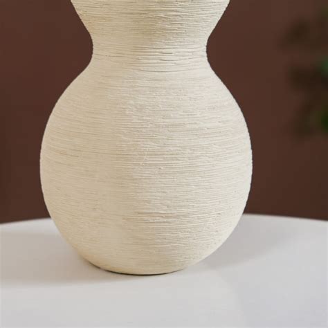 Gourd Matte Finish Flower Vase Online - Premium Vase | Nestasia