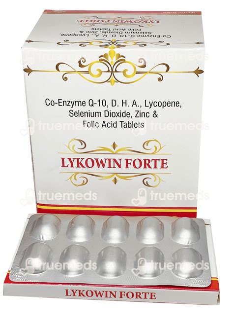 Lykowin Forte Tablet 10 - Uses, Side Effects, Dosage, Price | Truemeds