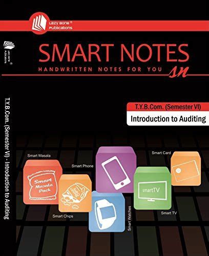 Buy Smart Notes - TYBCom Introduction To Auditing (Sem VI) Book Online ...