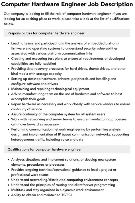 Computer Hardware Engineer Jobs 的图像结果