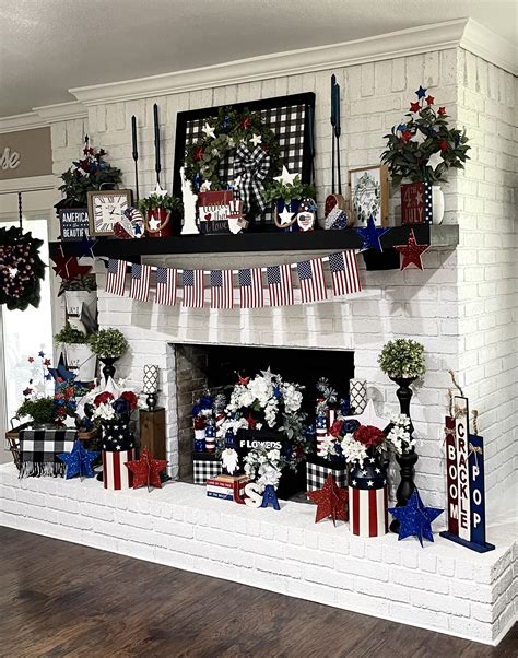 4th of july lighted window decorations