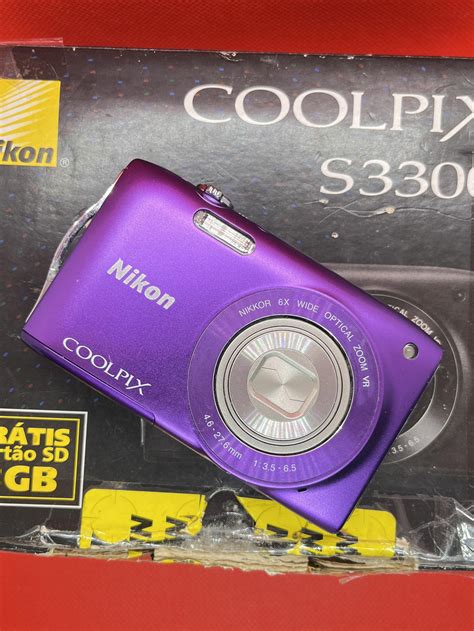 Comprar Nikon Coolpix S3300 | NA CAIXA