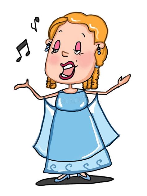 Image result for Opera Singer Cartoon