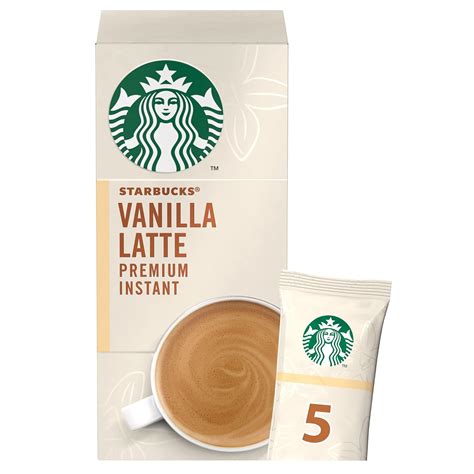 Starbucks Ground, Jar Premium Instant Coffee, Vanilla Latte, Medium, 0. ...