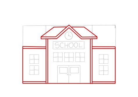 How to Draw a School | Design School