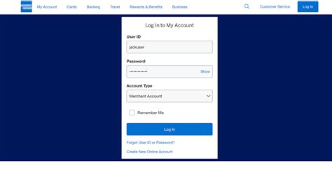Log In to your Merchant Account | American Express