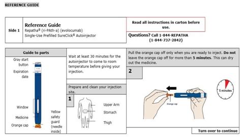 Repatha Injection Tips 的图像结果