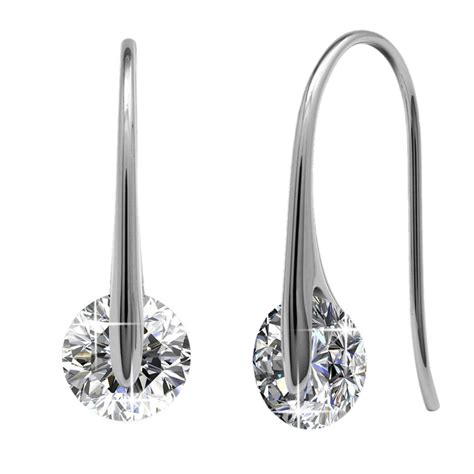 Buy Yellow Chimes Swarovski Collection White and Steel-Toned Gold ...