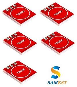 samest TTP223 Touch Key Switch Module Touching Button Capacitive ...