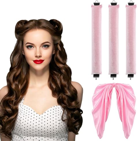 Amazon.com : Disney x Kitsch Heatless Hair Curler for Overnight Curls ...