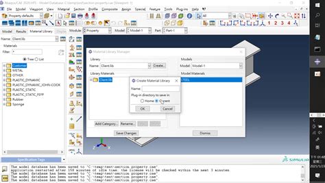 Abaqus 3D Example 的图像结果