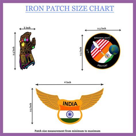 Printed (Multicolour Design) Iron Polyester Patches for Clothes By Laz ...