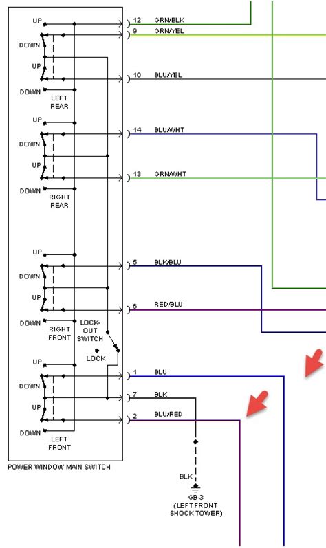 Image result for Master Power Window Control Switch
