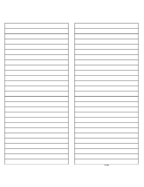 Image result for Mini Note Card Template