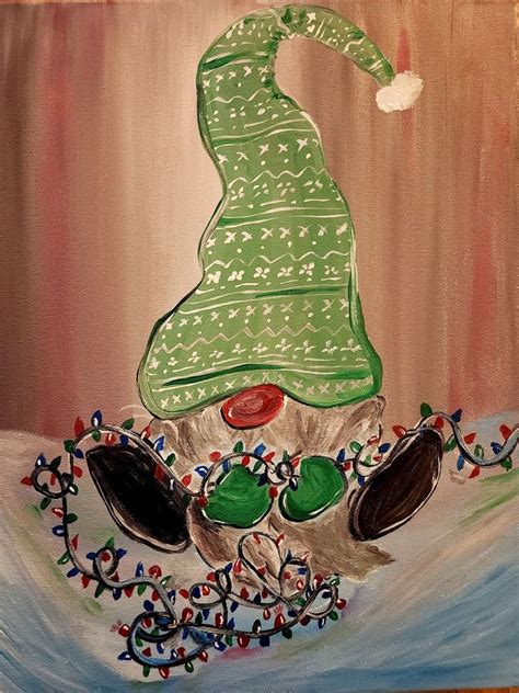 Dead Lightning Winter Gnome Paint Night, Dead Lightning Still Works ...