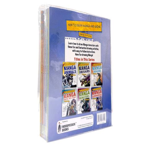 Woodpecker Books: How To Draw Manga And Anime (Set of 6 books) – Buy ...