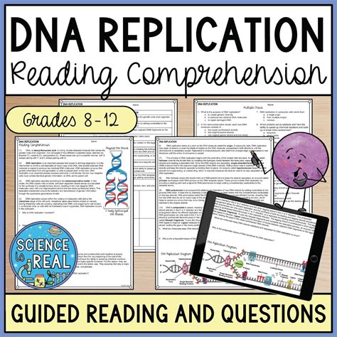 DNA Replication Amoeba Sisters Video Handout - Science is Real Education
