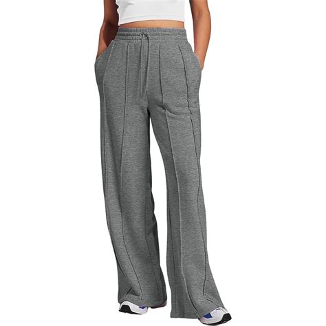 SOMER Yoga Sweatpants High Waisted for Women Elastic Elevated Seams ...