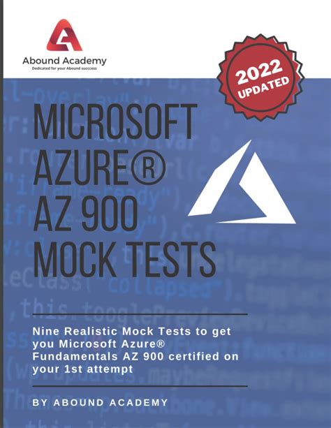 Microsoft Azure Az 900 Mock Tests Nine Realistic Mock Tests ...
