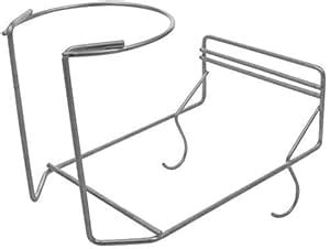 Wall-Mounted Stainless Steel Helmet Stand with Hooks | Rust-Resistant ...